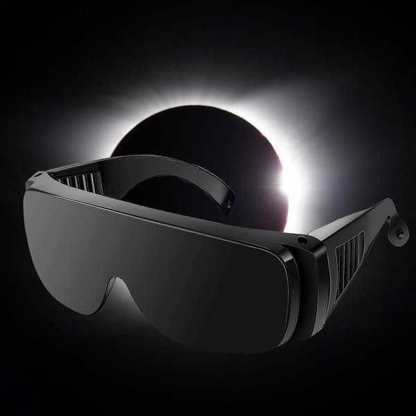 Premium Solar Eclipse Glasses, AAS Approved 2024 Solar Viewing Glasses, HD Film, Sharp Solar Image (FMY) A