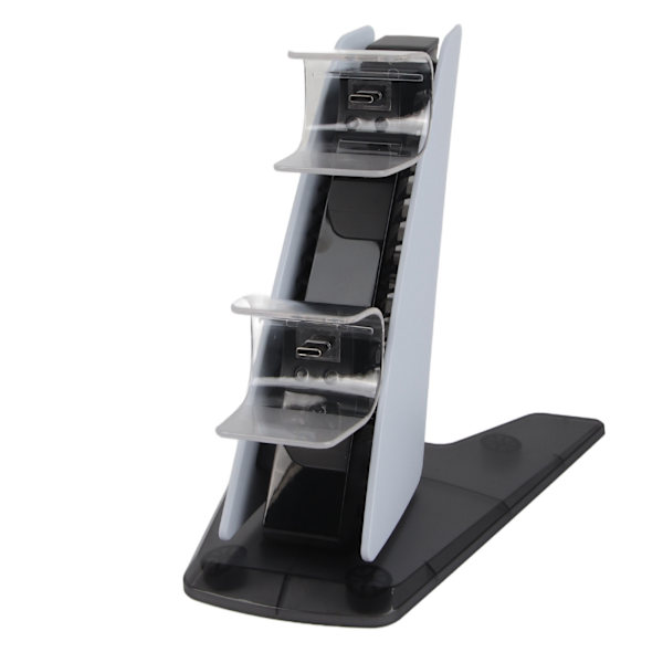 PS5-ohjaimen latausasema Langaton ohjainlatausasema kahdella portilla Ambient Light White