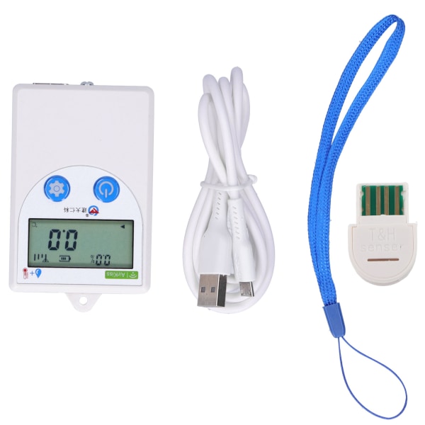 LCD WiFi Temperature Humidity Recorder Thermometer Hygrometer with Phone Remote Control Alert