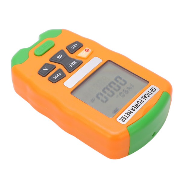 Orange mini fiberoptisk effektmätare Snabb Noggrann Känslig Robust liten optisk fibertestare ‑70 till +10dBm