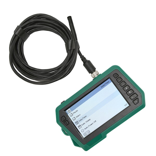 Industriellt endoskopset IP68 dubbellins 4,3 tum LCD-skärm 1080P 6 LED-minneskortstöd Borescope Camera Kit