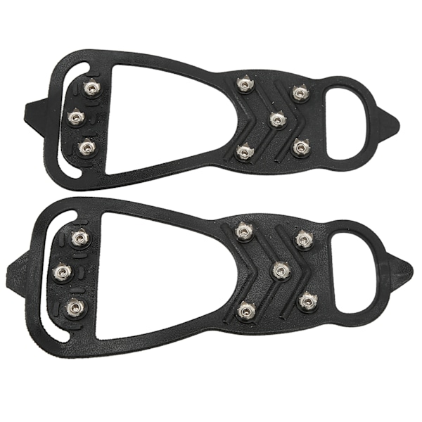 1 par 8-tands ispigge Anti-slip Ice Traction-klodser Sko-greb til at gå på sne og is