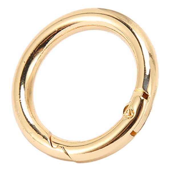 20st Spring Ring Spännen Mode Elegant Innovativ DIY Koppar Spring Spännen för Halsband Armband Ankel Kedje Örhängen Guld