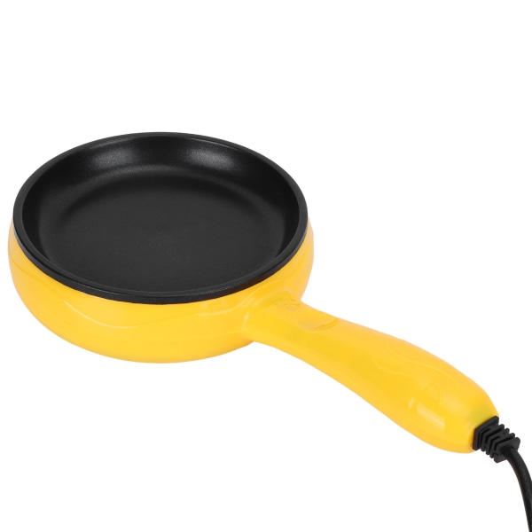 350W Mini Stekepanne NonStick Stekt Biff Pannekake Eggpanne med Trespatel EU-kontakt 220V