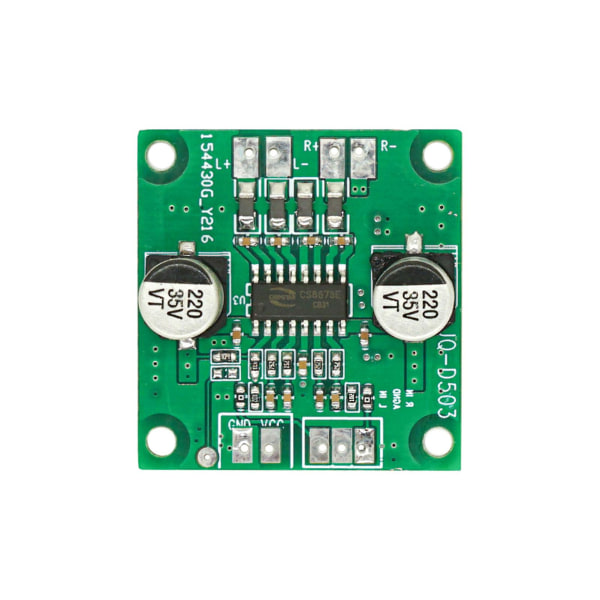 Digital Amplifier Board 2*40w Micro Digital Power Board Bildelar och tillbehör