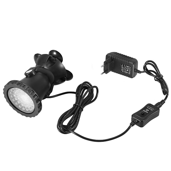 100-240V Akvarium LED Vandtæt Belysning RGB Nedsænkelig Spotlight Fisketank Have Dam (#9)