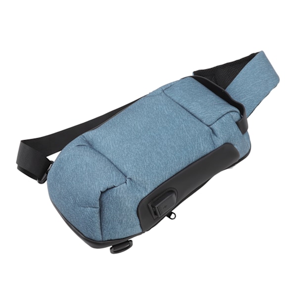 Sling Bag Vattentät Stöldskydd med Kombinationslås Anti Scratch Sport Enkelaxel bröstväska Grön