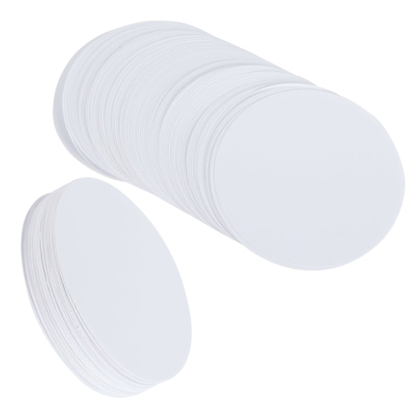 100 st Blank Badge Papper Fotoskrivare Maskintillbehör Gör-det-självmålning Handgjorda hantverk (58mm)