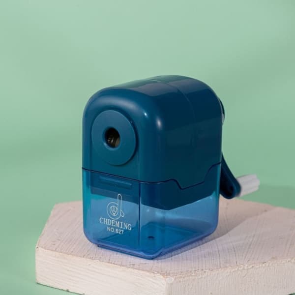 Astronaut Pencil Sharpener Automatically Switches to Lead Green Green