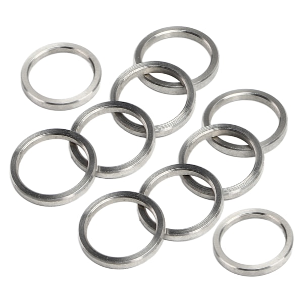 10 st Bricka mellanlägg 15 mm ytterdiameter 12 mm ID rostfritt stål tillbehörsdelsats kit3515-0015-0020