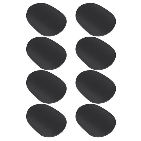 8 stk gummi mundstykkeplader til sopran/altsaxofon klarinet 0,5 mm