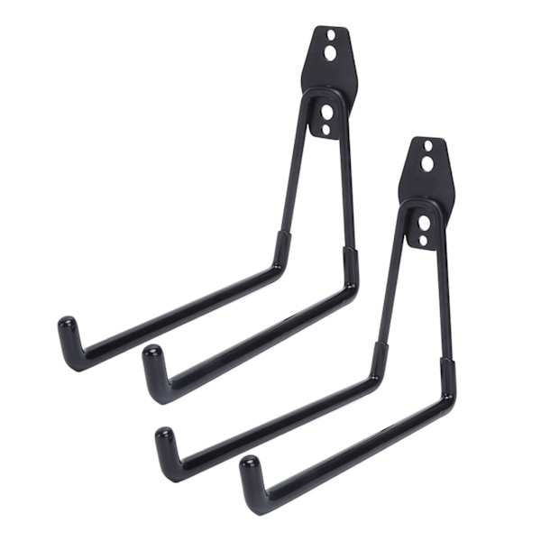 2st Garagekrokar Multifunktionsväggfäste Garageförvaringshängare med 2 krokar Stil A 16,5 cm / 6,5 tum