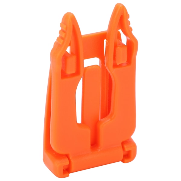 10 stk Multifunksjons Molle Webbing Strap Spenne Klips Avtakbar ryggsekk Koblingsspenner (oransje)