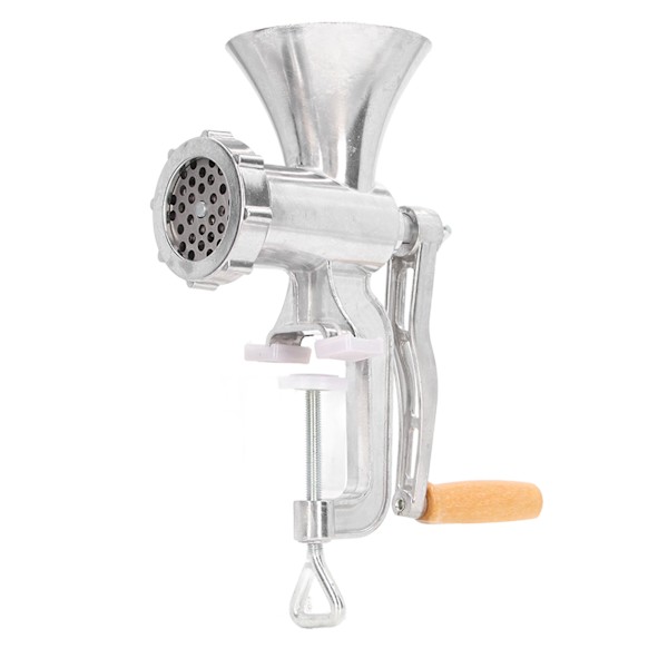 Multifunktionel Kødkværn Aluminiumlegering Manuel Husholdningsapparat Blender til Pølsefyldning