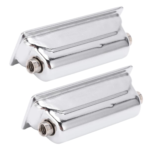 2 kpl Rummutankoja Rautaa Kromi Väri Snare Ear Set Musiikki-instrumentin Huoltotarvikkeet WC27E