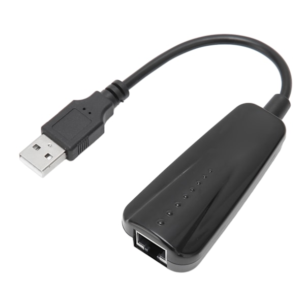 USB til Ethernet-adapter USB 2.0 til 10/100 Mbps Plug-in LAN-netværksadapter kompatibel med Windows til Linux til OS X