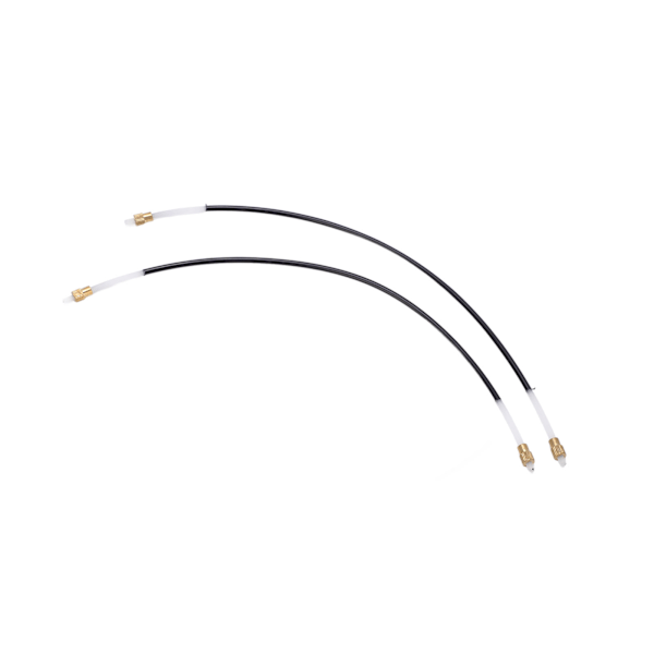2 stk. Cello Svansreb Svansbånd Nylon Instrument Byttesæt Kit Sort