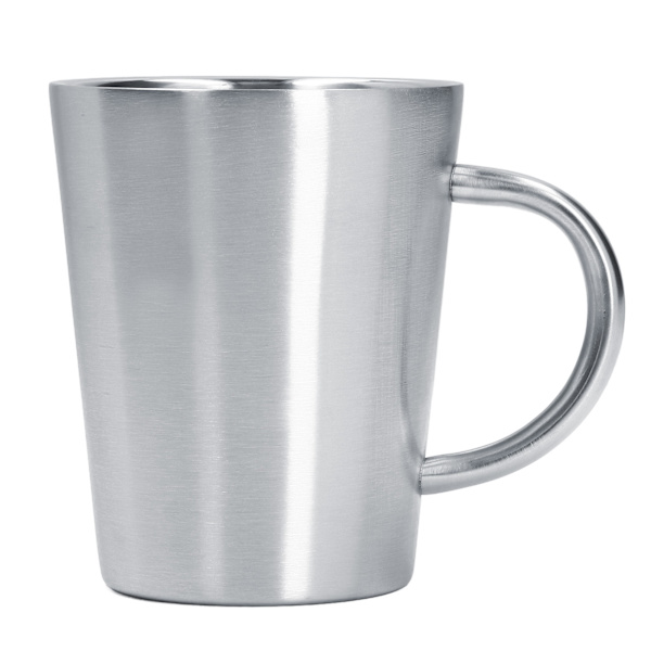 350ml dobbeltlags termisk kaffekop i rustfrit stål, ølkop, vandkop til husholdning