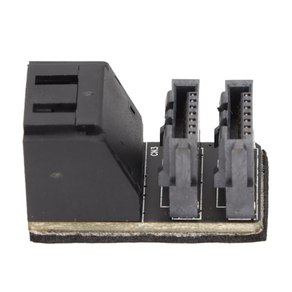 SATA 7-nastainen kaksoisliitäntä Molemmat puolet 90 astetta 180 astetta Ohjaus 12G Nopea Emolevy SATA 7-nastainen kaksoisadapter PH572 90 astetta