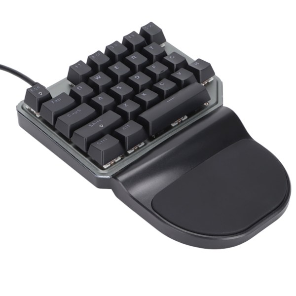Enhånds Tastatur Slidstærkt Komfortabelt Greb Stærk Ydeevne Mekanisk Tastatur