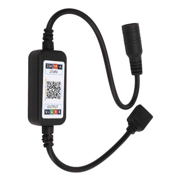 2 kpl Mini LED-ohjain Bluetooth RGB Musiikkiohjain USB 5V DC 5‑24V 4-napainen LED-ohjaus 5050 LED-nauhavaloille