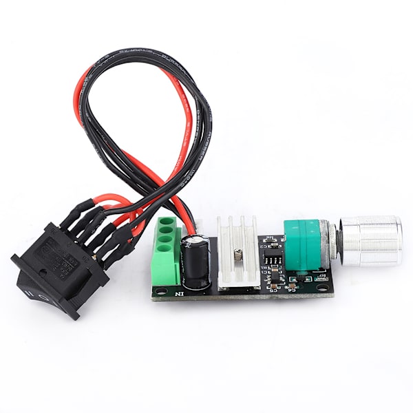 DC-motorstyring 6-28V PWM-motorstyring med variabel hastighet CW CCW vendbar bryter (PWM-styring)