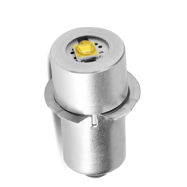 P13.5S 3W LED-taskulampun vaihtopolttimo taskulamppuun hätävaloon (lämmin valkoinen 4~12V)