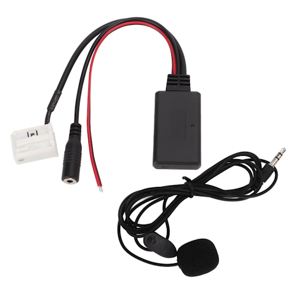12-polet AUX-adapter Håndfri mikrofonkit Trådløs Bluetooth-udskiftning til Peugeot 307 408 508