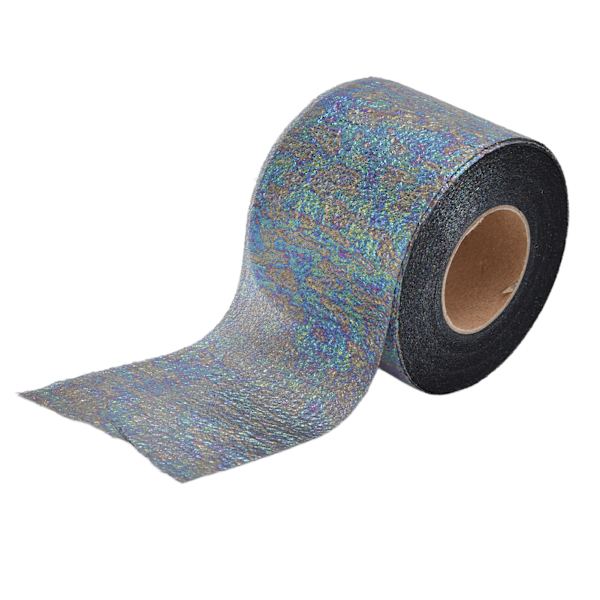 Symphony Ribbon Gradient Christmas Ribbon Roll DIY Hemlagad barnrosett Hårprydnad Tyll RollBlack