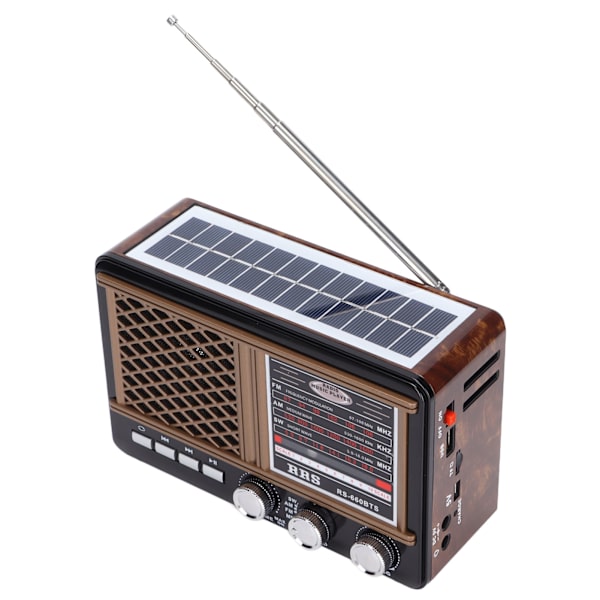 Hätäradio Akku- ja aurinkokennoilla, taskulamppu ulkoiluhätätilanteisiin