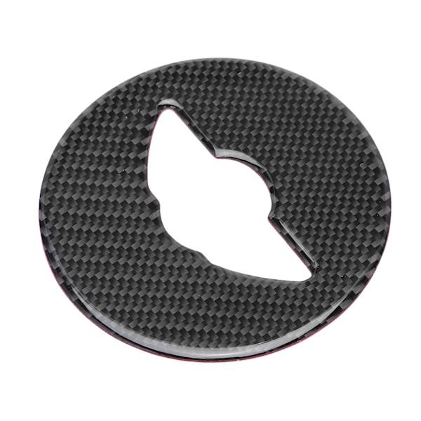 Klistremerke med emblem i karbonfiber til ratt, interiørdekorasjon til Mini F-serie F54 F55 F56 F57 F60