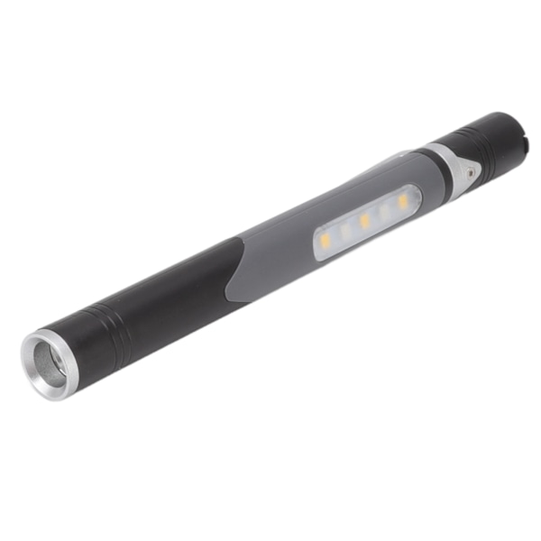 Pen Lygte USB Opladning 3 Lys Kilder LED Chip Clip Design Meget Brugbar Pen Lys Lygte til Reparation Hospital Sort