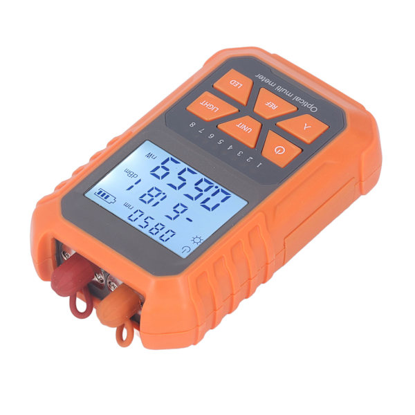 ‑50 till +26dbm 15KM visuell felsökning FC SC ST Universal Interface Uppladdningsbar VFL Optisk Fiber Power Meter