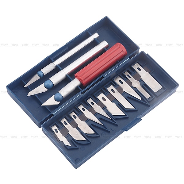 13 st/set Multifunktion Precision Hobby Tool Scrapbooking Grav Stencil Scribing Razor