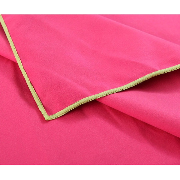 Utomhussporthandduk Snabbtorkande mjuk, bekväm träningshandduk med linne för simning Fitness Yoga Rose Red 80x160cm/31,5x63,0in