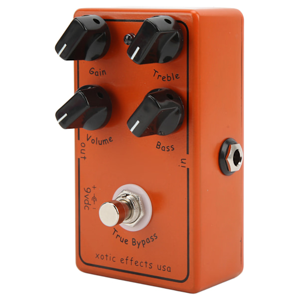 Overdrive Effektpedal Elgitar Preamp Effekter True Bypass Effektor Tilbehør