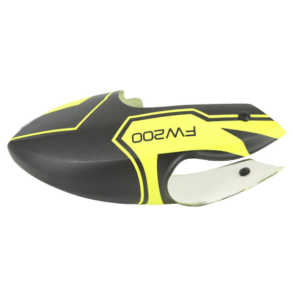 RC Helikopter Head Cover Canopy Shell för Fly Wing FW200 Fjärrkontroll Helikopter Gul