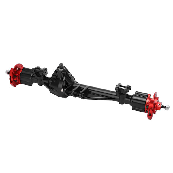 RC-metallinen taka-akselipaket AXIAL RBX10 Ryft 1/10 RC-auton päivitysosiin (musta punainen)