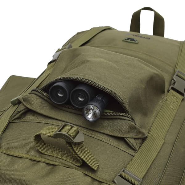 Tactical Backpack, Eagle Green, 70L Capacity 1550