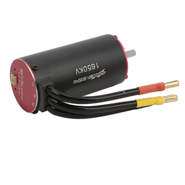 3674 1650KV 4-polet Supersonic Børsteløs Sensor Motor for Traxxas 1/8 1/10 RC Bil Oppgraderingsdeler