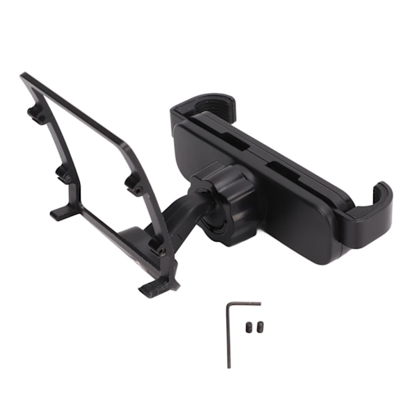 Biltelefonholder i Aluminium Legering Sort Luftventil Telefonmontering Udskiftning til X3 X4 G01 G02 2018‑2020