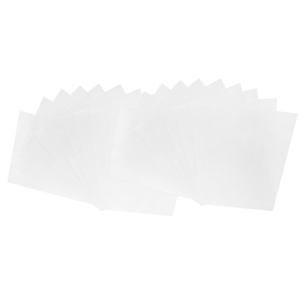 20 st Krympfilm Semitransparent frostad värmekrympbar handmålad gör-det-själv-ark 0,2 mm 2029#