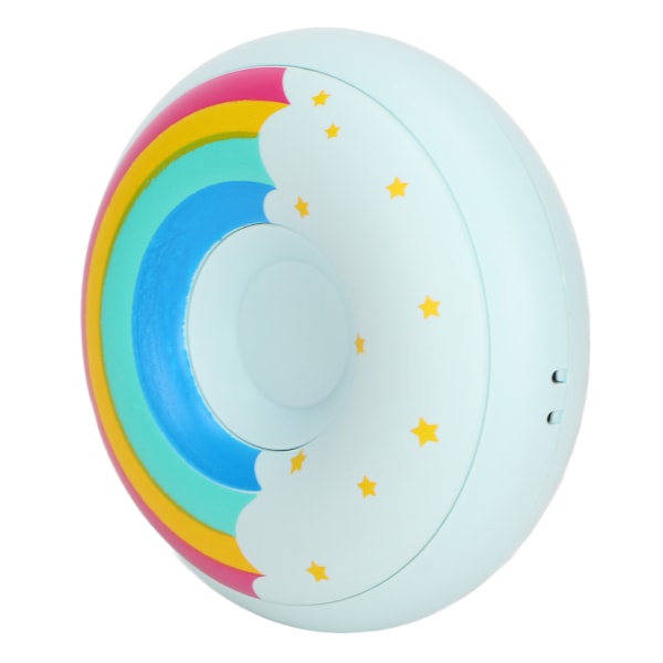Søt elektrisk håndvarmer Donut Shape Mini Bærbar Oppladbar Håndvarmer for å holde varmen blå E
