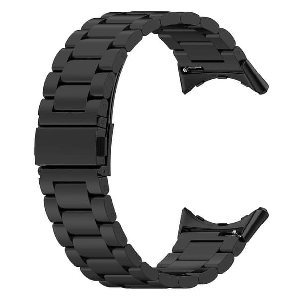 【NX】xDfind Three Beads Quick Release Metal Watch Strap Sort Black For Google Pixel Watch 3 45mm