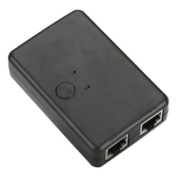 Switcher Bærbar Nettverkskonverter 2-i-1-ut Ingeniørplast Skall Mini Skrivebord