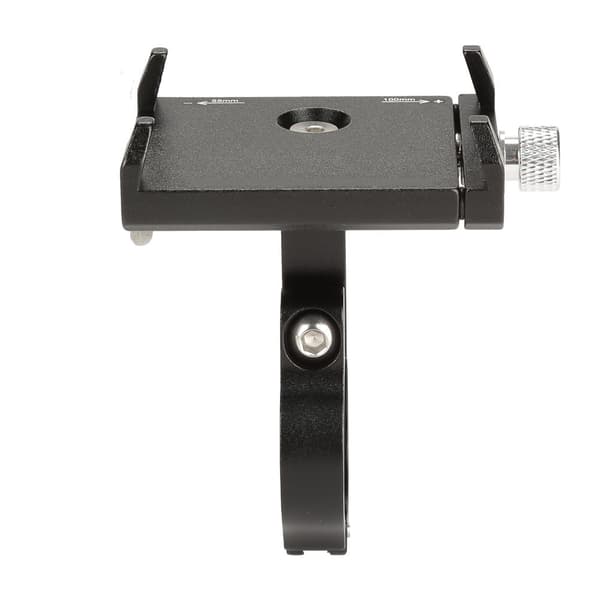 GUB Justerbar Telefonholder til Cykel Styr i Aluminium (Sort)