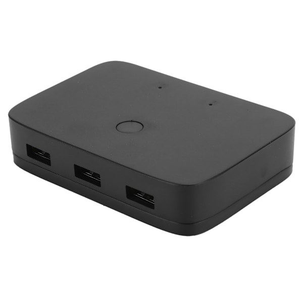 HDMI KVM Switch Box 2 Port Datorvärd 2-in-1-out USB Delning Mus Tangentbord Skrivare 201H