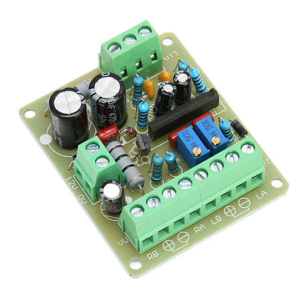 【NX】VU Meter Driver Board DB Audio Level Meter Drive Module EffektKompatibel medstärkare DC 12V Tilbehør