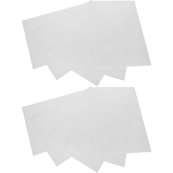 10 st 0,3 mm värmekrympande ark Filmer Papper för handmålade DIY Hantverkssmycken Nyckelring Att göra barngåva