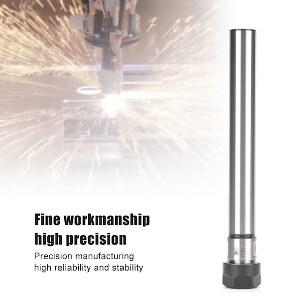 ER16A-150L Spindellholder Chuck Forlengelsesstang rett skaft CNC Fræseverktøyholder C20